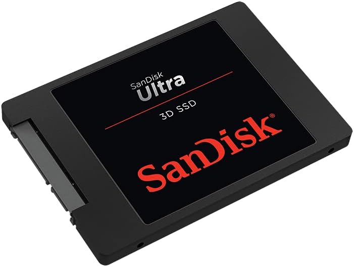 SanDisk Ultra 3D NAND 500GB Internal SSD - SATA III 6 Gb/s, 2.5 Inch /7 mm, Up to 560 MB/s - SDSSDH3-500G-G25 Pack of 2