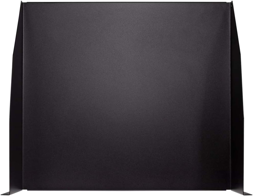 NavePoint 2U 19-Inch Rack Mount Cantilever Server Cabinet Shelf with Lip 16-Inches Deep Black Pack of 2