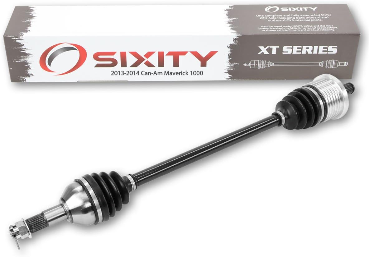 2013-2014 for Can-Am Maverick 1000 4X4 Rear Left Axles XT Back Driver STD XRS XRS-DPS Complete Side Pack of 2
