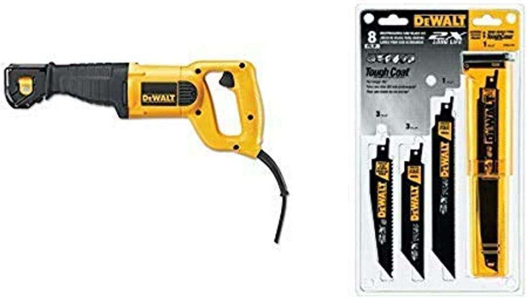 DEWALT Reciprocating Saw, 10-Amp (DWE304)