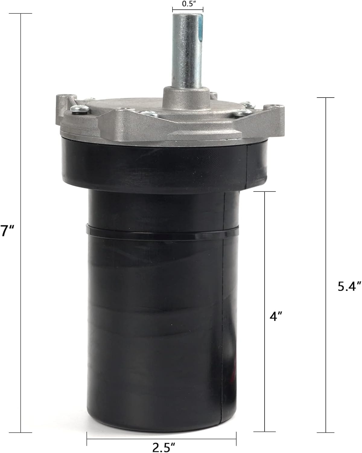 Aumzong 352338 Electric Stabilizer Motor Components Leveling Motor Black,Replacement RV Camper Rear Electric Jack Motors 138445 113407