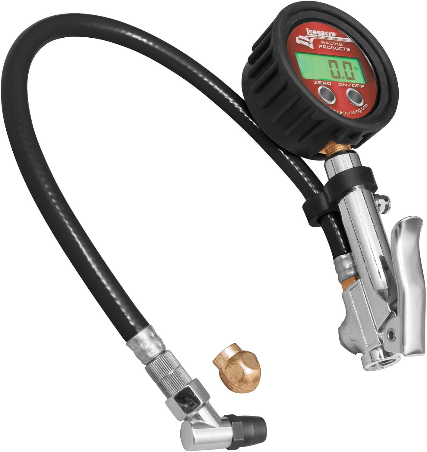 Longacre (53008 0-60 PSI Digital Tire Gauge with Case