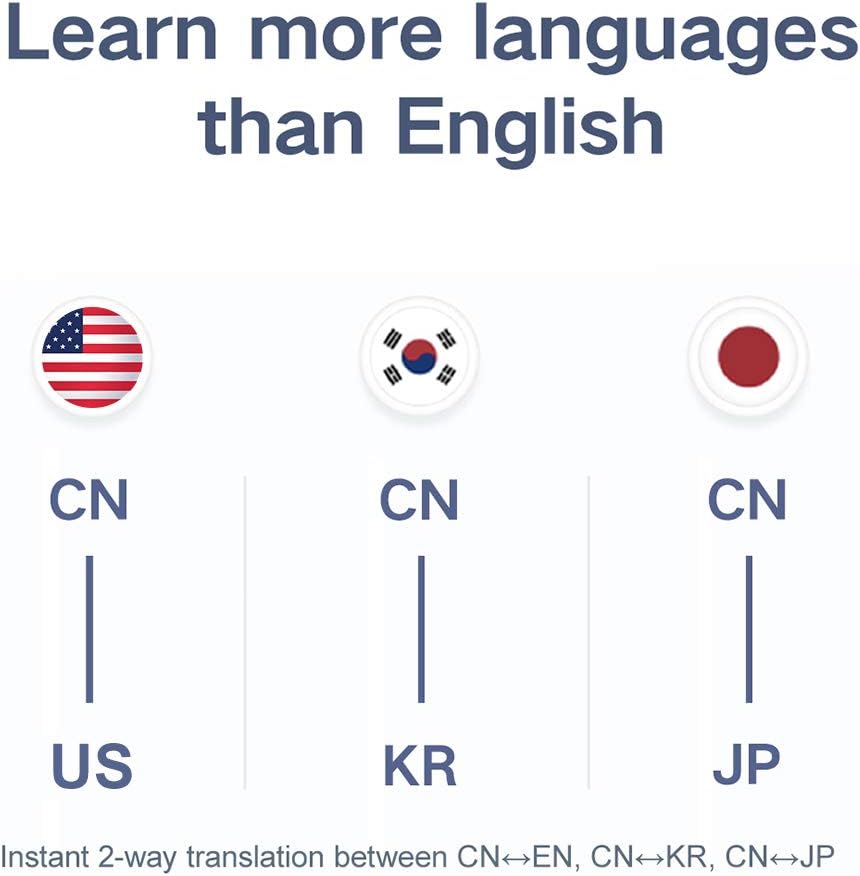 Exam Reader Pen | Dictionary Electronic Mobile Scanning Pen Translator | OCR Digital Exam Reader Pen Scanner (Pen 2 Pro (Chinese Interface), Black)