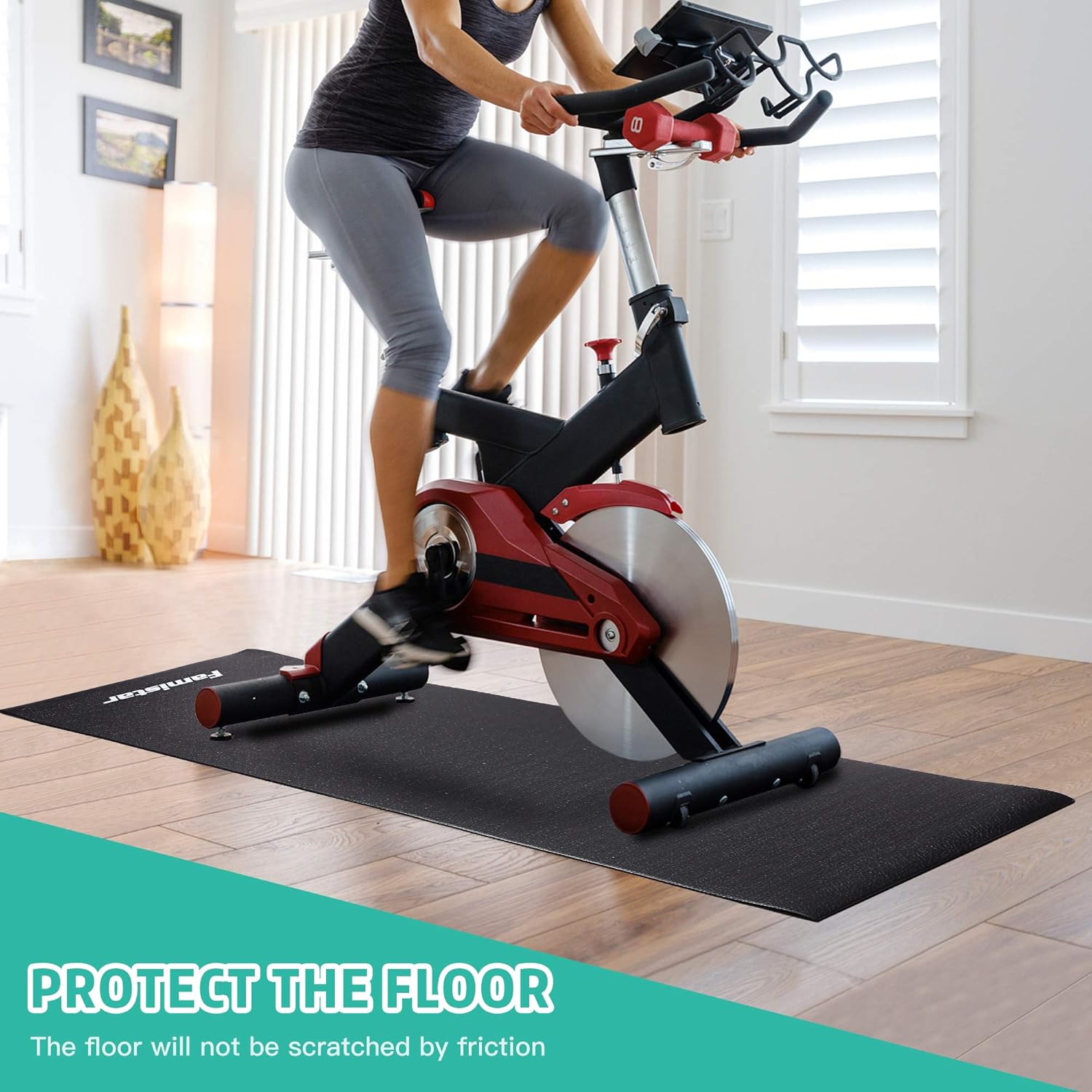 Bike Bicycle Trainer Floor Mat/Treadmill Mat - 70