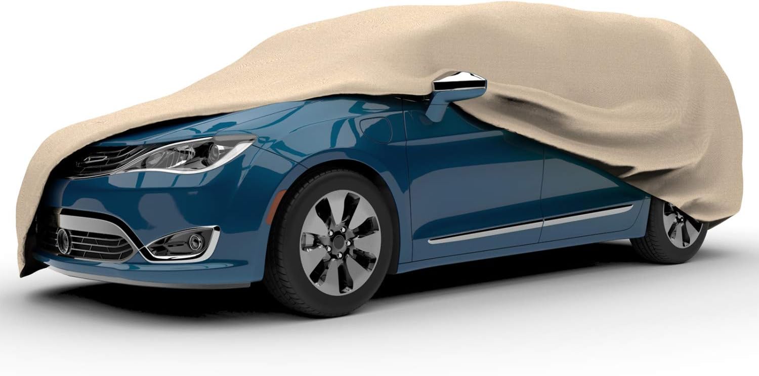 Budge VA-2 Protector IV Van Cover, 4 Layer Reliable Weather Protection, Waterproof, Dustproof, UV Treated Van Cover Fits Vans up to 216