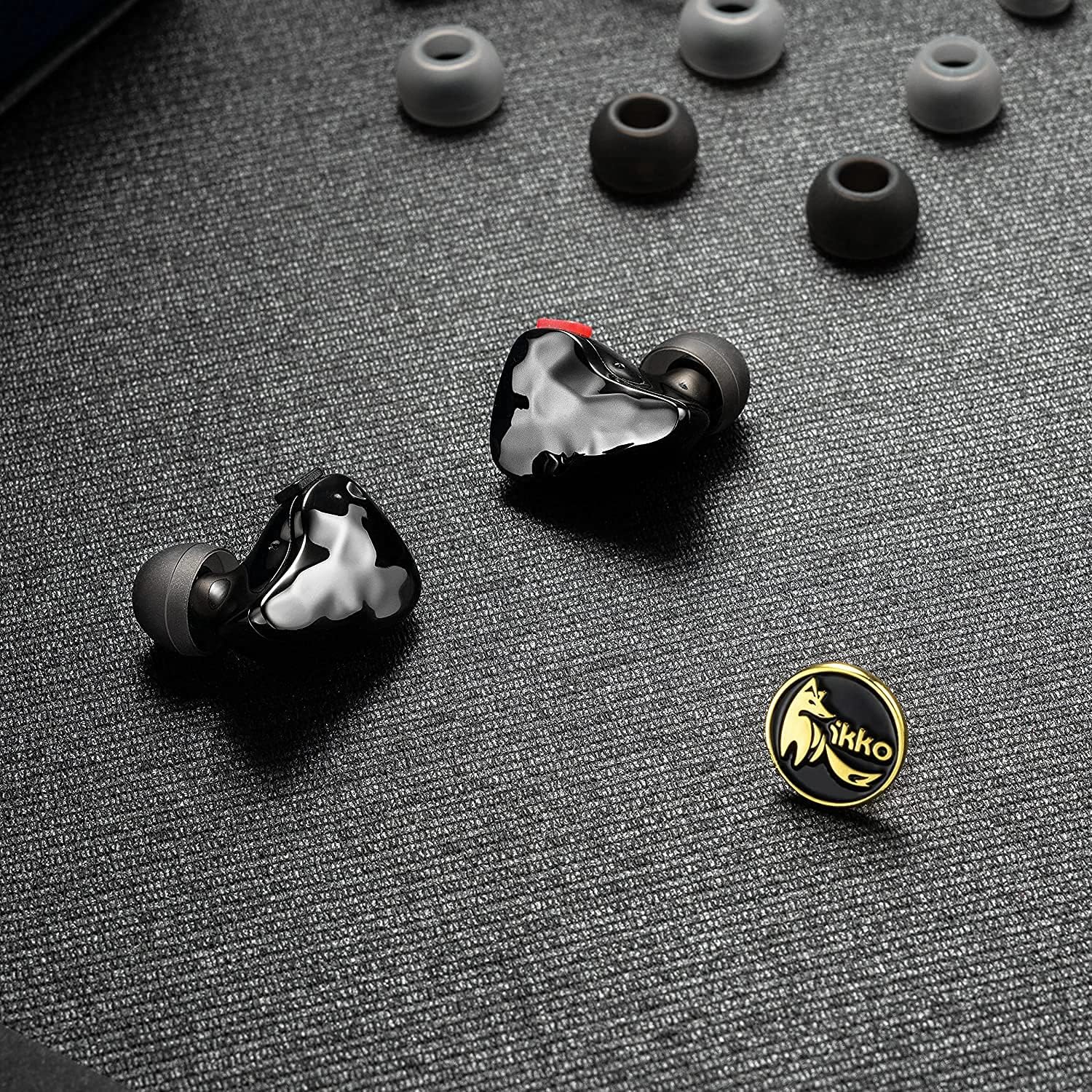 IKKO OH10 in-Ear Earphone,10mm Dynamic Drive Wired Earbuds,Detachable Design in-Ear Headphone 2 PIN