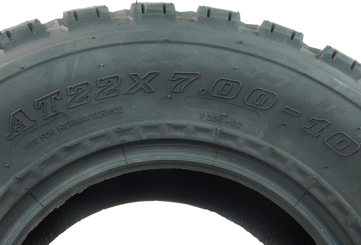 New MASSFX ATV Sport Quad Tires One front 22X7-10 4 Ply Tire For Yamaha Raptor Banshee Honda 400ex 450r 660 700 400 450 350 250 (One Front 22x7-10) Pack of 2