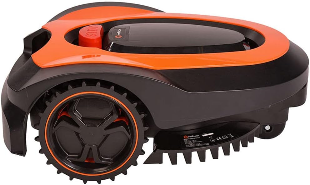 Mowro RM18REFURB 28V Robot Lawn Mower with Install Kit and 2.0A Battery Refurbished