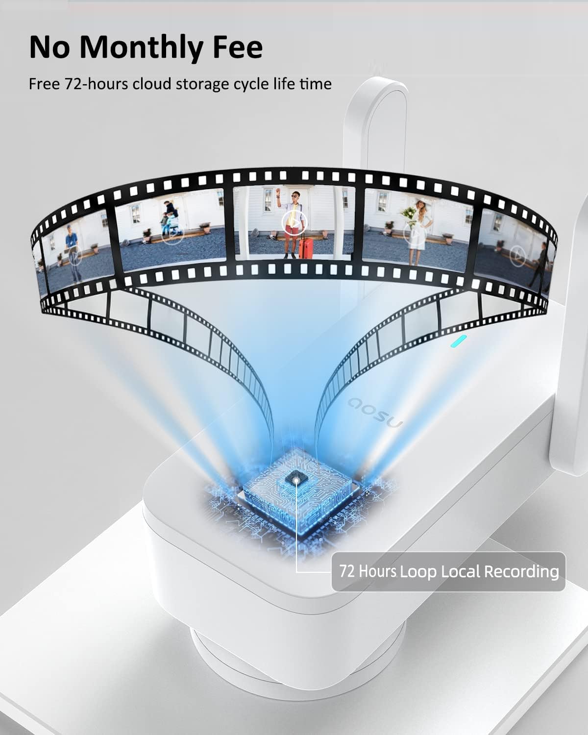 Doorbell Camera Wireless WiFi Video Doorbell IP6 Waterproof, Battery Powered,2-Way Audio, Smart Motion Detection ,IR ,Wide Angle,Cloud Storage Pack of 2