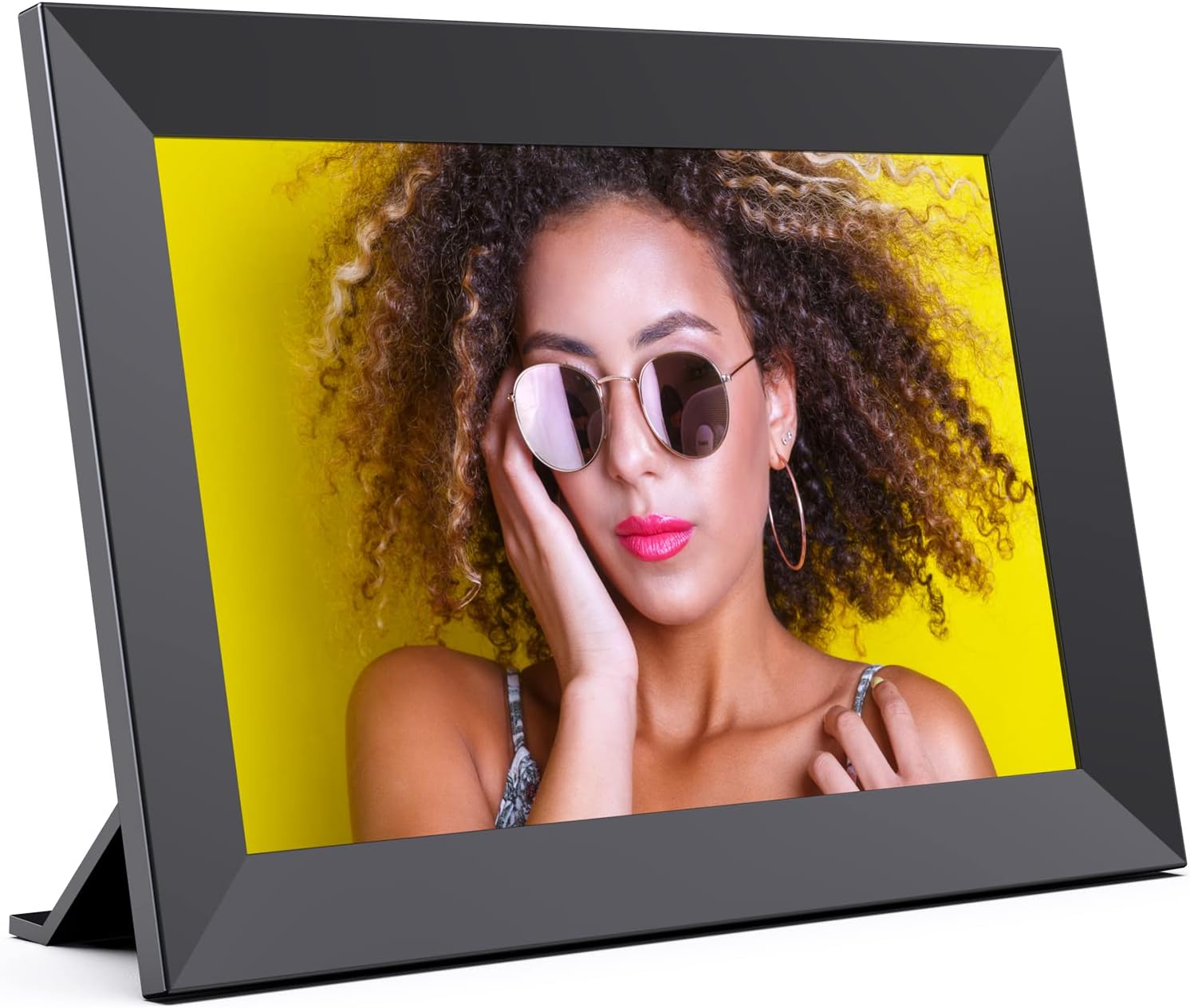Digital Photo Frame FRAMEO WiFi 12.5 Inch HD IPS Touch Screen, Auto-Rotate, Share Photos/Videos from Anywhere, Gift Choice for Loved Ones