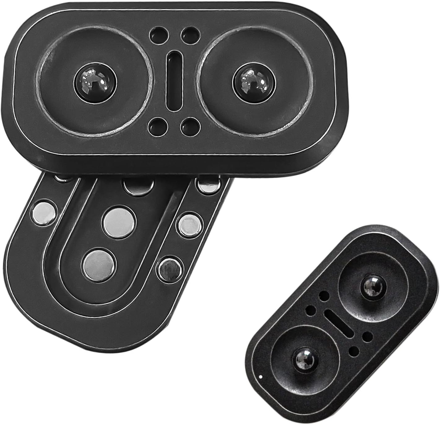 Fidget Slider Anti-Anxiety Fidget Hand Toys Stainless Steel Spinner ,Toys/Gifts for Adults & Kids (Gift Box Included)