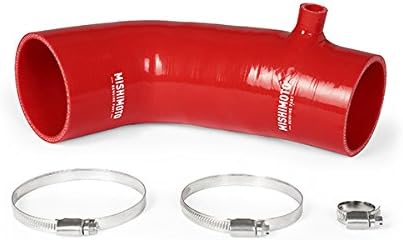 Mishimoto MMHOSE-CIV-12SIIHRD Silicone Induction Hose Compatible With Honda Civic Si 2012-2015 Red