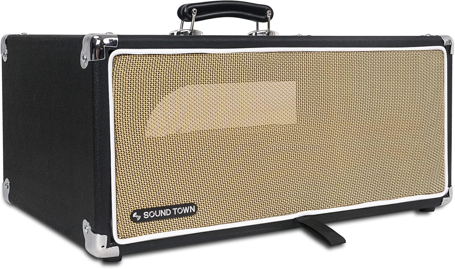 Sound Town Vintage 4U Amp Rack Case, 12.5