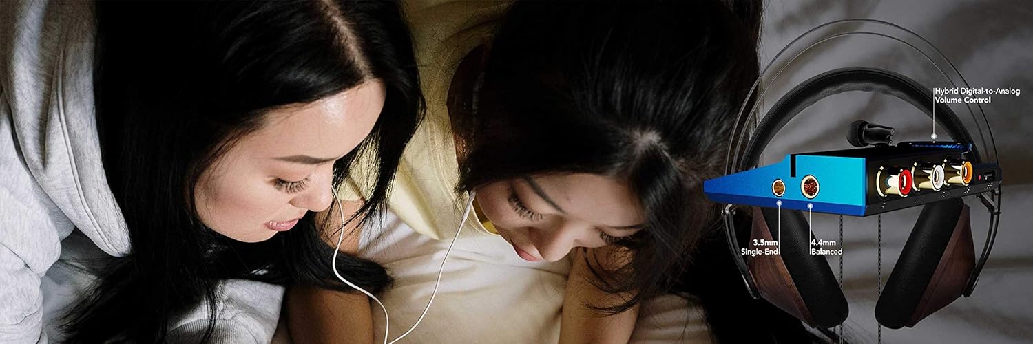 Khadas Tone 2 Pro USB DAC and Headphone Amplifier with Balanced RCA Hardware MQA Decoding (Blue)