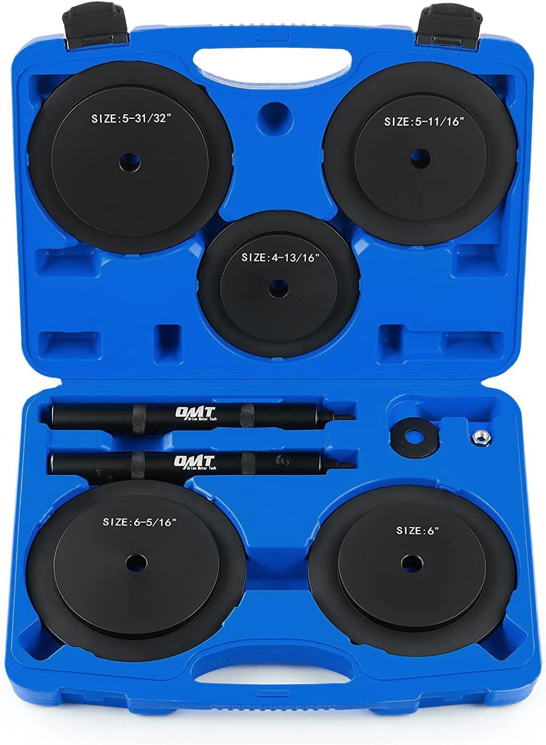 Orion Motor Tech Truck Hub Seal Installer Kit, Heavy Duty Seal Drivers Compatible with Class 7 8 Trucks, Set of 5