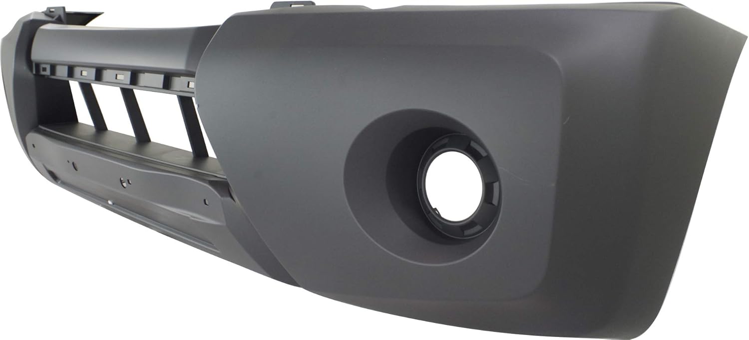 Evan-Fischer Front Bumper Cover Compatible with 2009-2015 Nissan Xterra XTERRA 09-15 FRONT BUMPER COVER