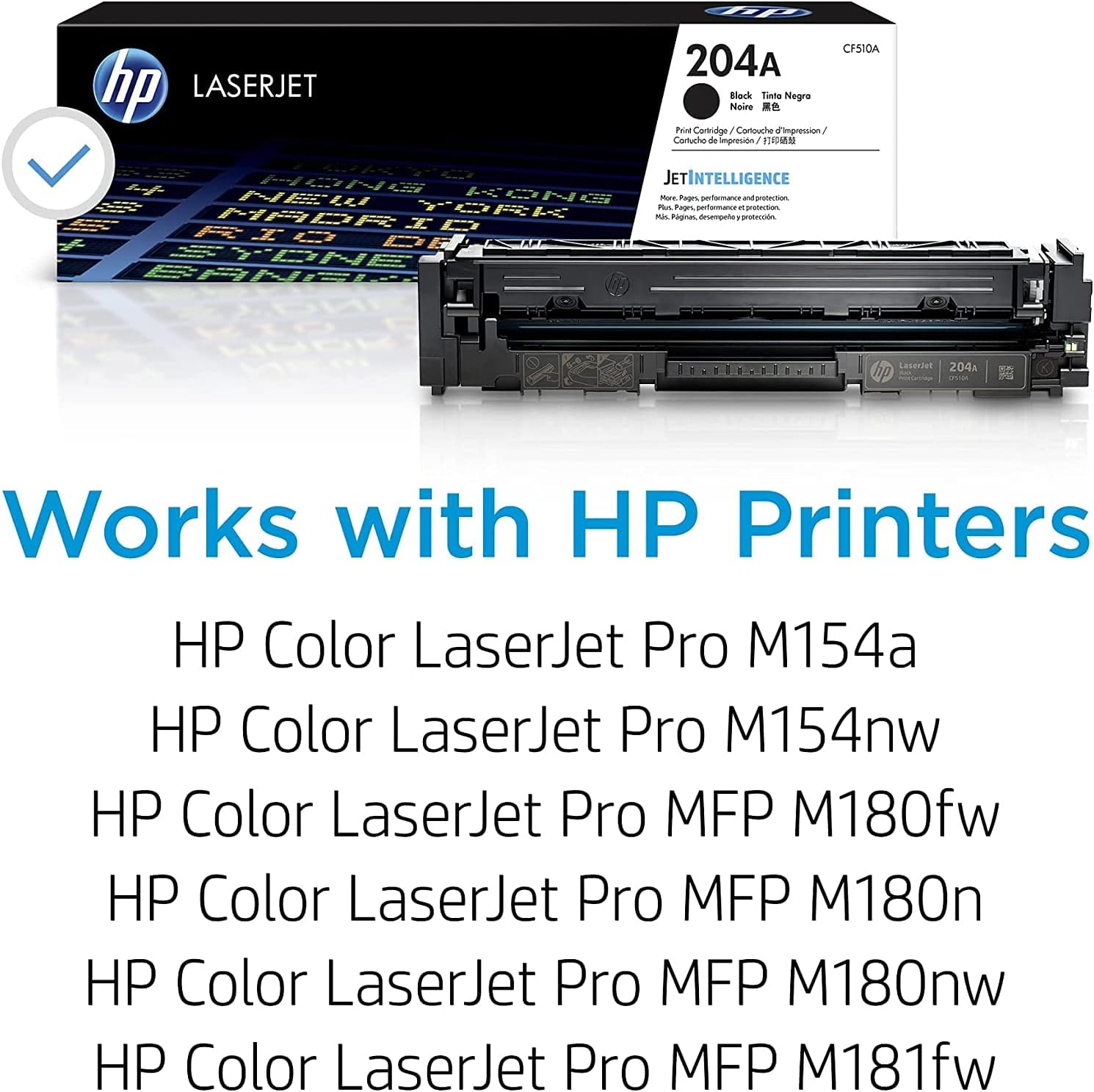 HP 204A | CF510A | Toner-Cartridge | Black Pack of 2