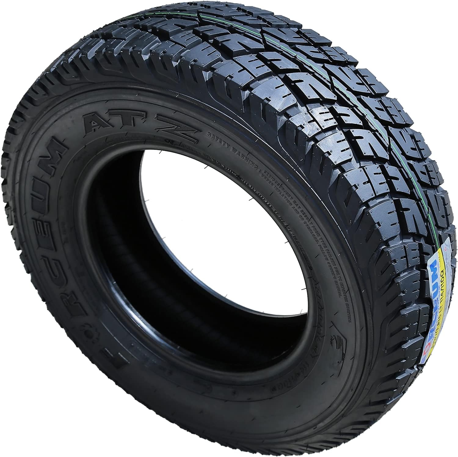 Forceum ATZ A/T All-Terrain Off-Road Light Truck Radial Tire-LT235/70R15 235/70/15 235/70-15 114/110Q Load Range E LRE 10-Ply BSW Black Side Wall