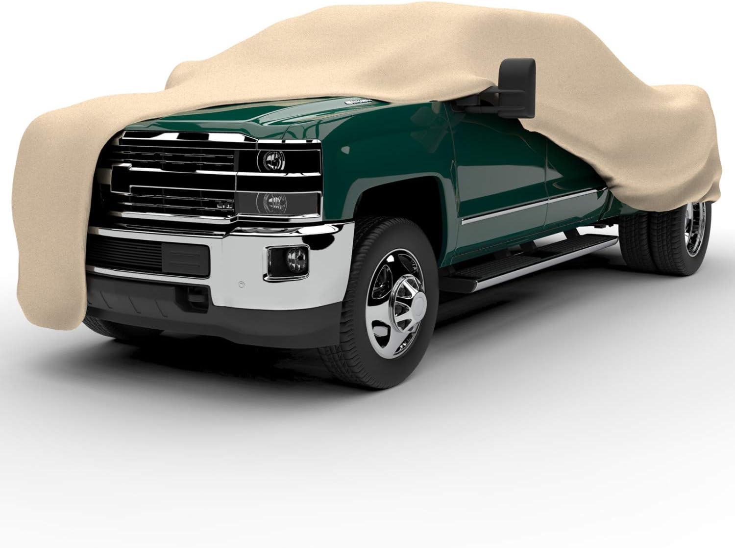 Budge TA-8 Protector IV Cover Tan Size T8: Trucks w/Shell or Bed Cap up to 22' (264) 4 Layer Reliable Weather Protection, Waterproof, Dustproof, UV Treated