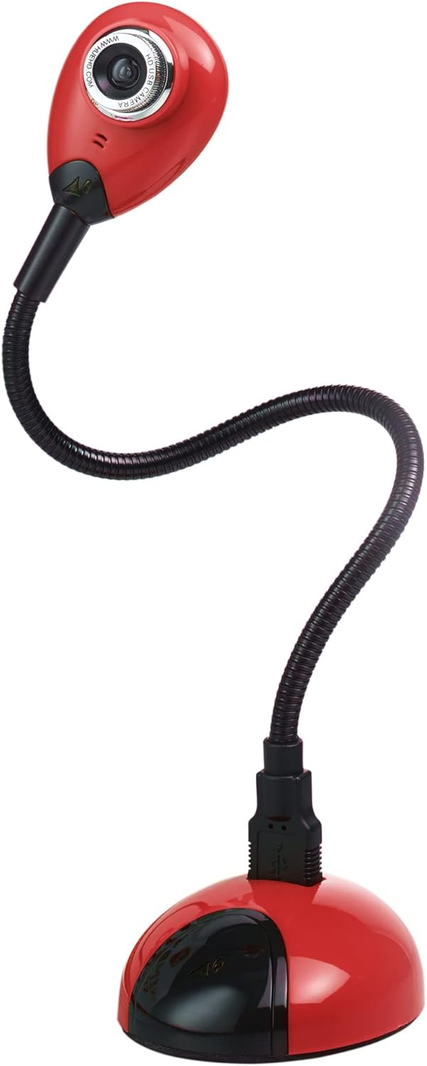 HUE HD Portable USB Camera (Red) Pack of 2