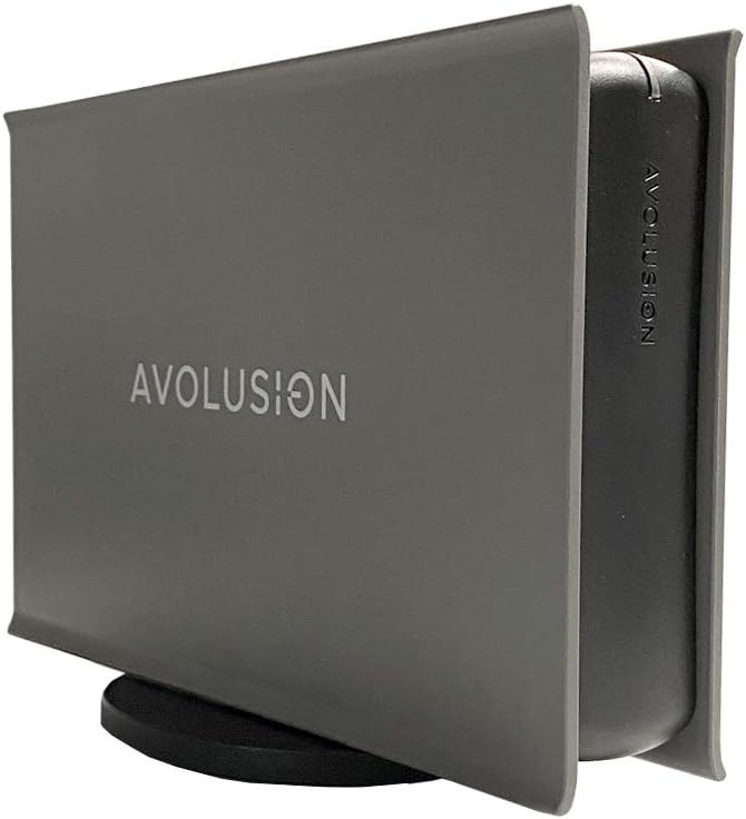 Avolusion PRO-5X Series 4TB USB 3.0 External Gaming Hard Drive Works for PS4 Original, Slim & Pro (Grey)