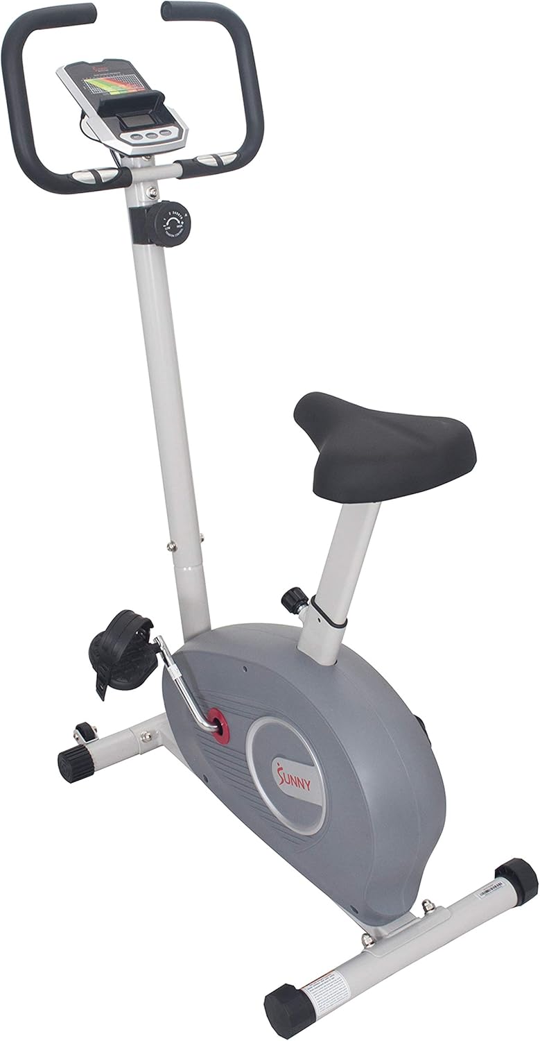 Sunny Health & Fitness Magnetic Resistance Upright Bike - SF-B2906