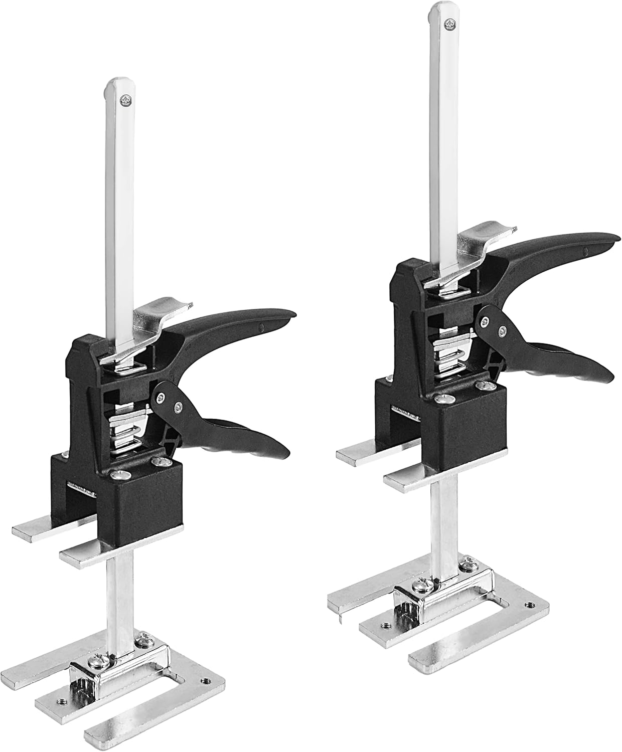 Lever Arm Labor Saving Arm Hand Jack Appliance Lift Jack Cabinet Jacks For Installing Cabinets Drywall Lift Effort Elevator Furniture Jack Door Installation Tools Height Up To Rises7.73 Inches 2 PACK Pack of 2