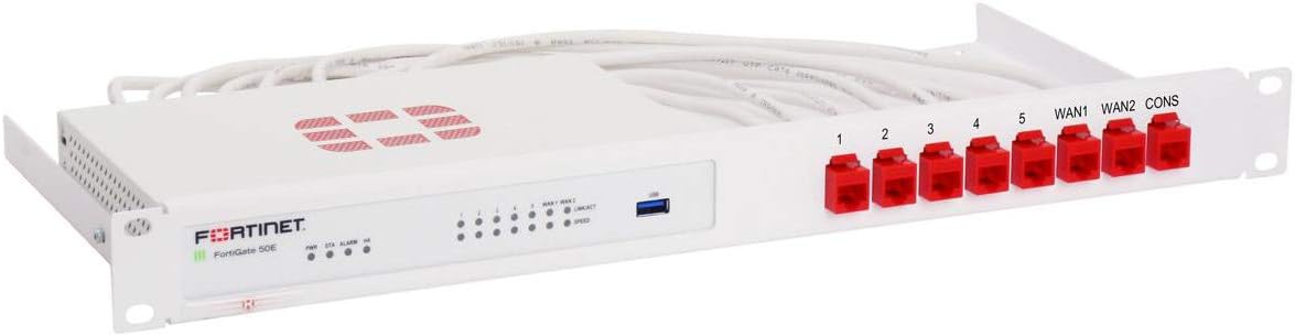 R RACKMOUNT·IT | RM-FR-T9 | Rack Mounting Kit for FortiGate 30E / 50E