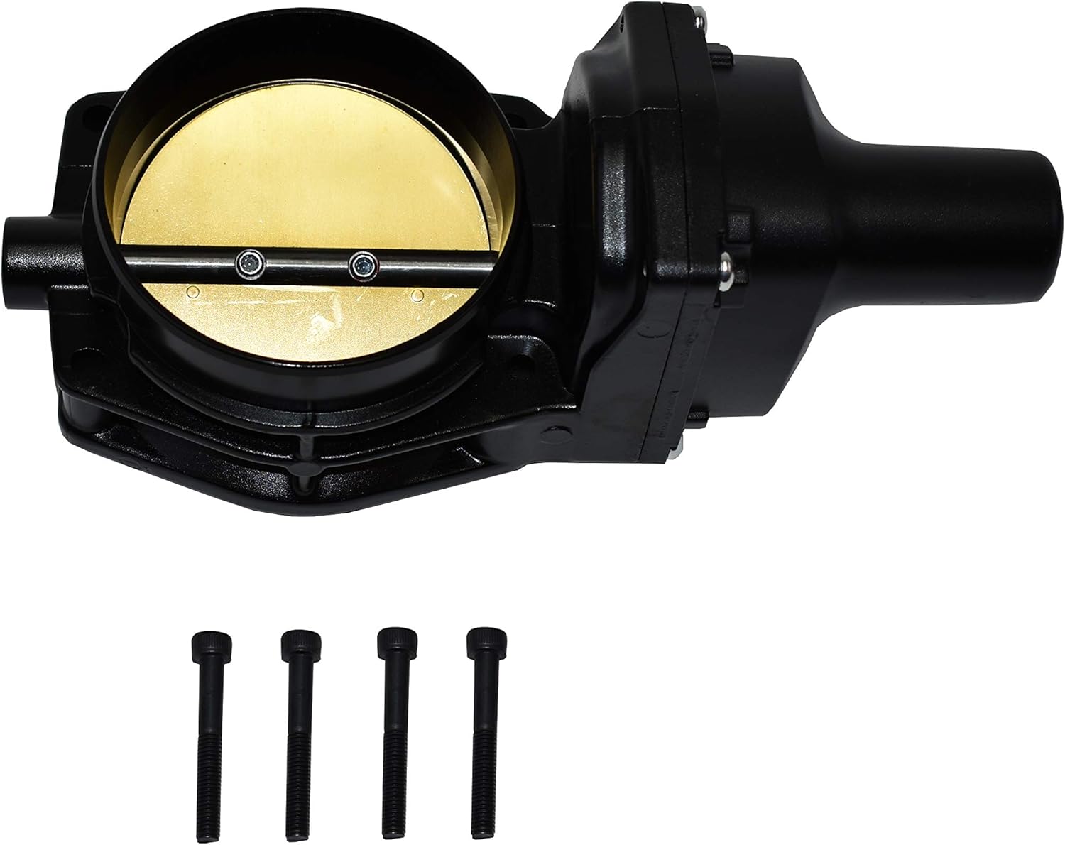 A-Team Performance - Throttle Body Drive By Wire 4 Bolt - Compatible with Chevy GM LSX LS LS1 LS2 LS3 LS6 LS7 Silver 92mm