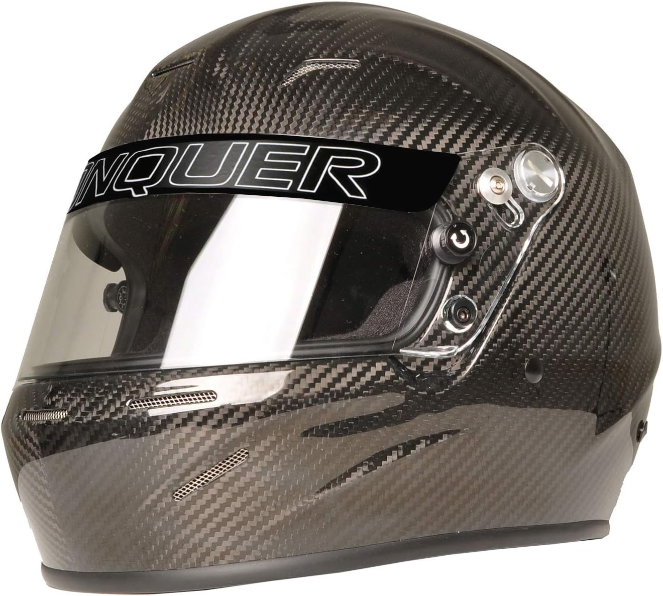 Conquer Carbon Fiber Full Face Auto Racing Helmet Snell SA2020