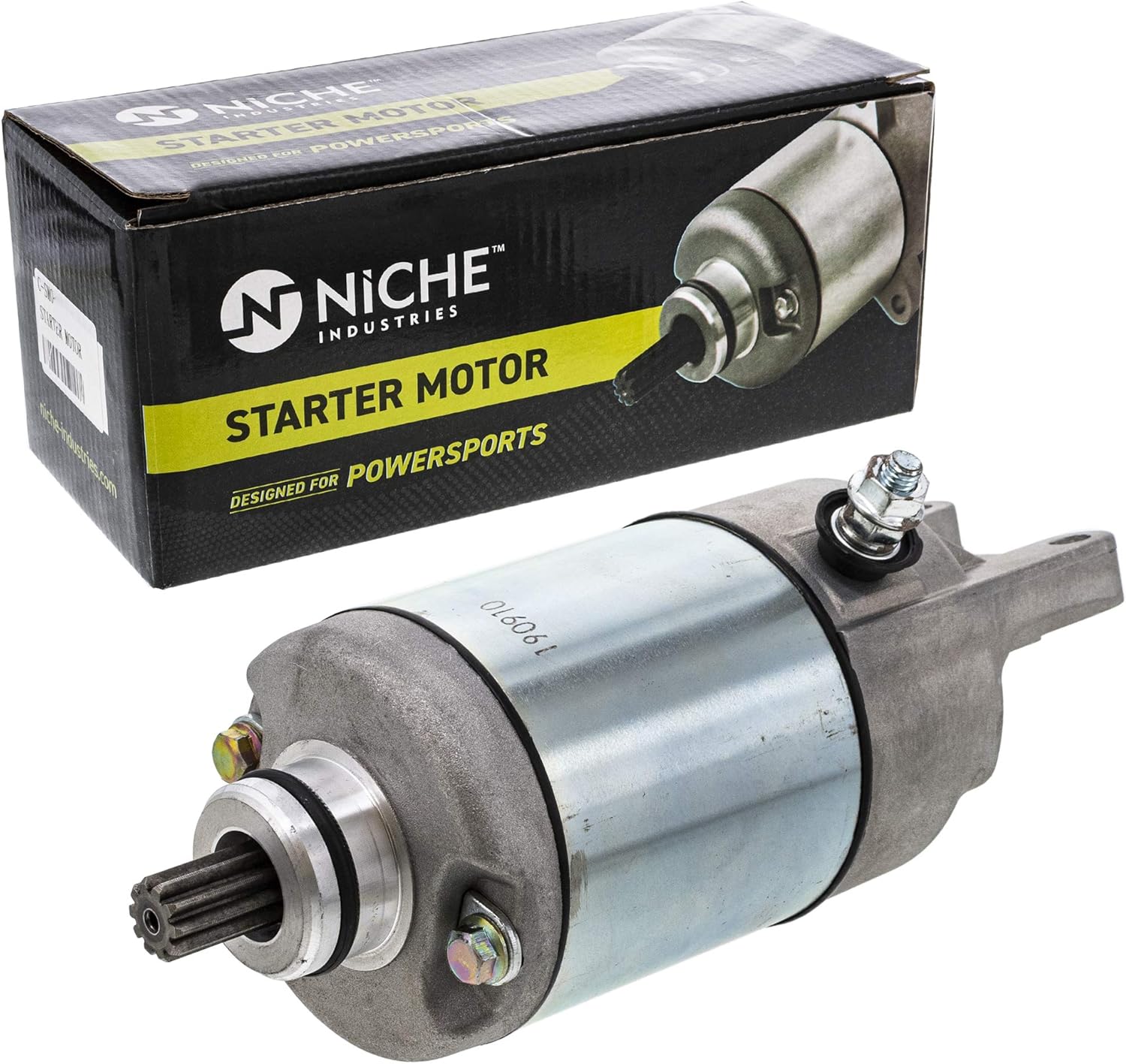 NICHE Starter Motor Assembly 31200-HA7-315 High Torque for 1986 Honda FourTrax TRX350 Pack of 2