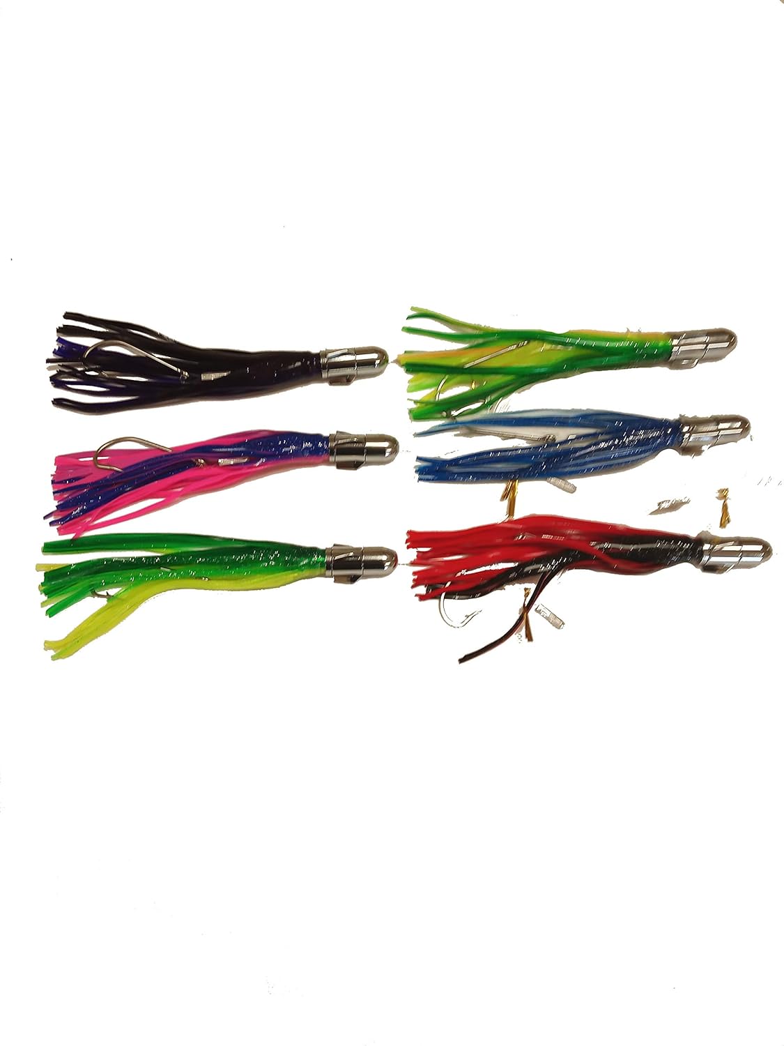 EatMyTackle Spinner Head Trolling Lure - Mono Rigged