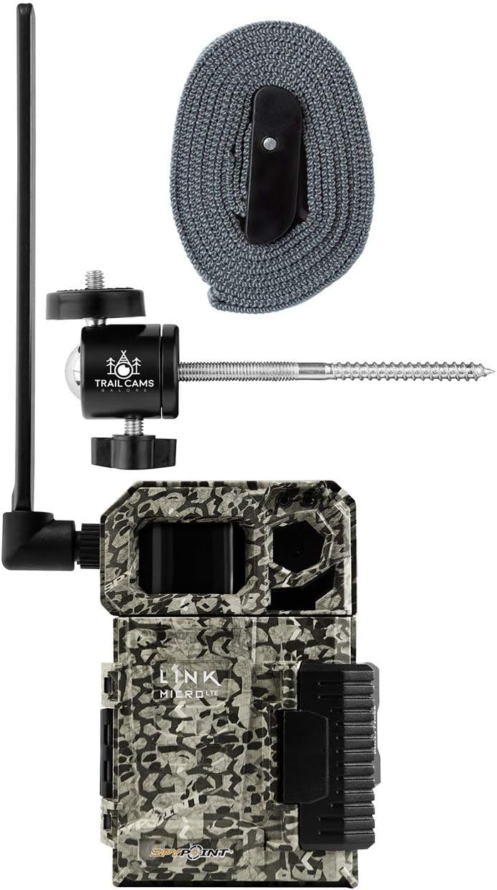 SPYPOINT Link-Micro-LTE Cellular Trail Camera with Mount (AT&T (USA Nationwide))