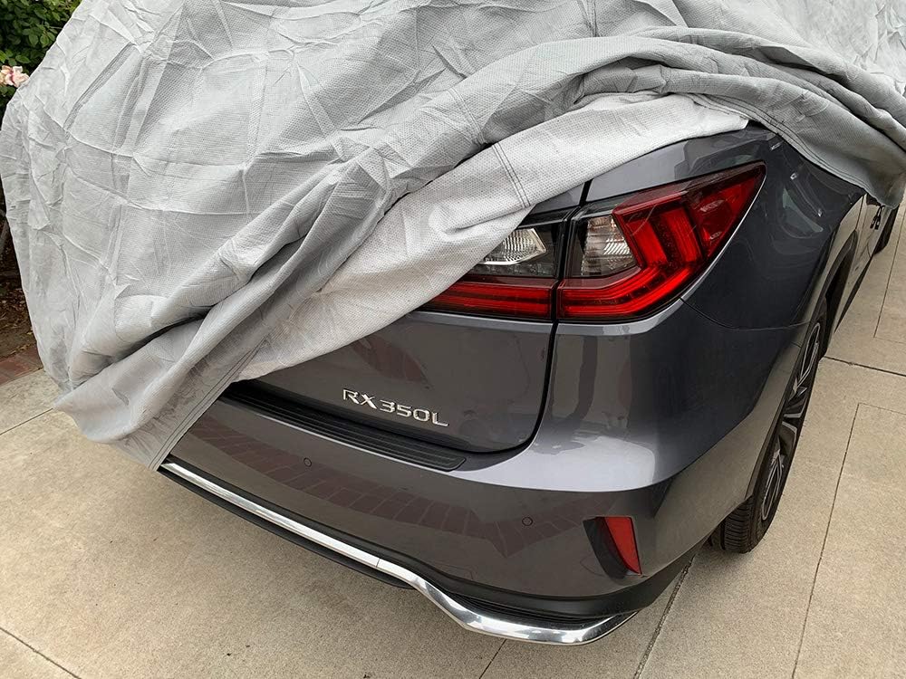 CarsCover Custom Fits 2018-2022 Lexus RXL RX350L RX450HL Hybrid Long Wheel Base SUV Car Cover Heavy Duty All Weatherproof Ultrashield Covers RX 350L / RX 450hL