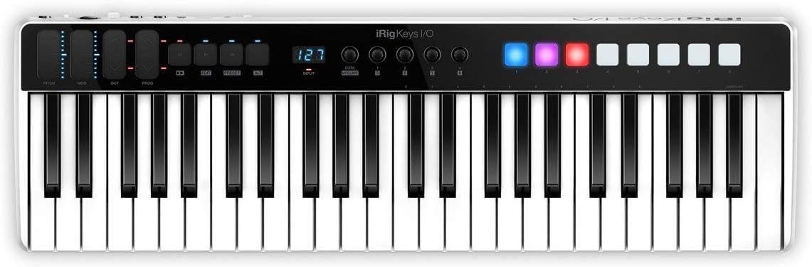 IK Multimedia iRig Keys I/O 49 49-Key Music Creation Workstation with Integrated Audio Interface