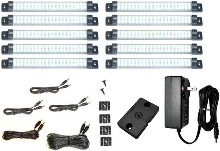 Designer Series Under Cabinet LED Lighting Kit - Ten 10