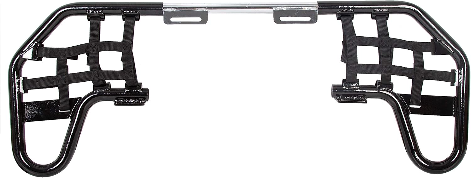 Aluminum Nerf Bars Silver w/Black Nets Fits Honda TRX 250EX 2001-2014 Pack of 2