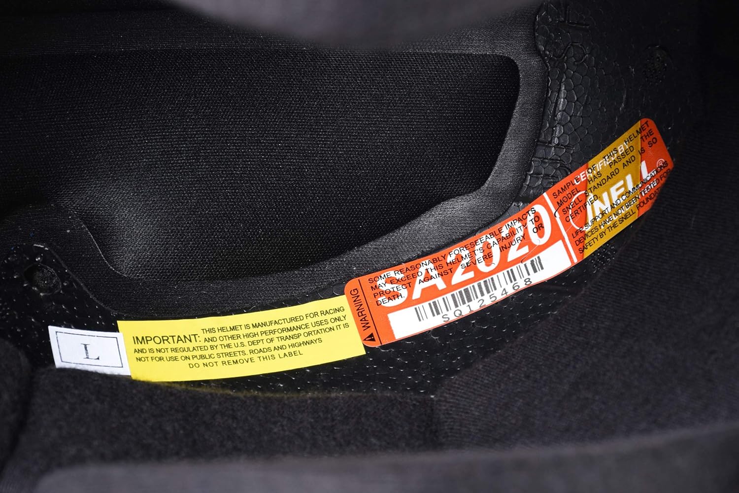 Conquer Carbon Fiber Full Face Auto Racing Helmet Snell SA2020