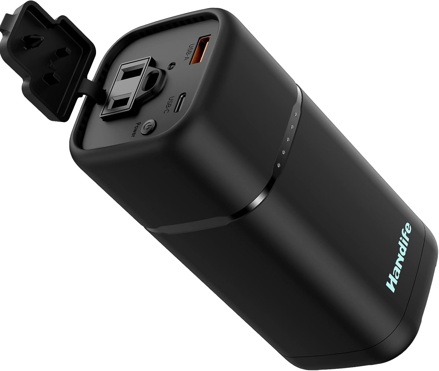 Handife Portable Power Station 20000mAh Mini Generator Portable with 110V/90W(Peak 110W) Portable Laptop Charger AC Outlet, USB PD 30W/QC 3.0, Home Camping Disaster Prevention Emergency Power Supply