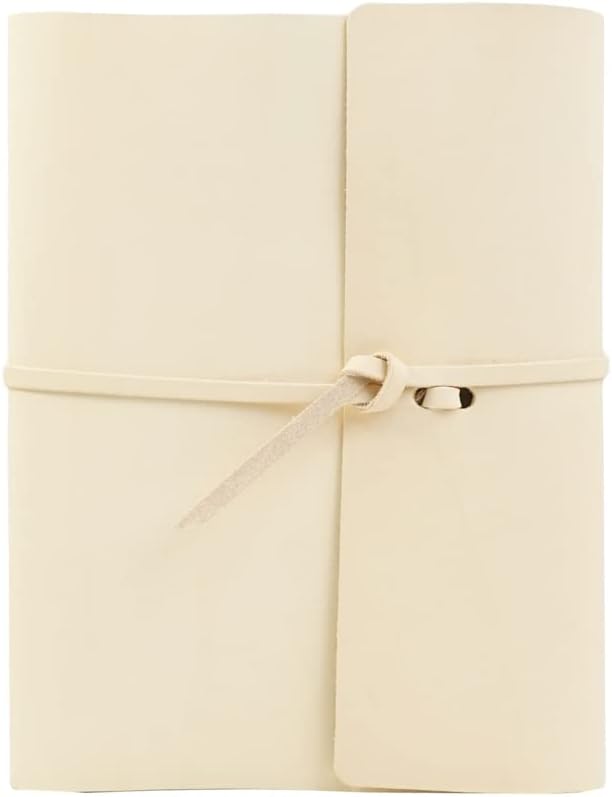 Large Refillable Leather Notebook Journal Diary, Handmade in the USA by Rustico, Top Grain, Lined pages, Great for Writers, Poets, and More (Dark Brown, Medium) Pack of 2