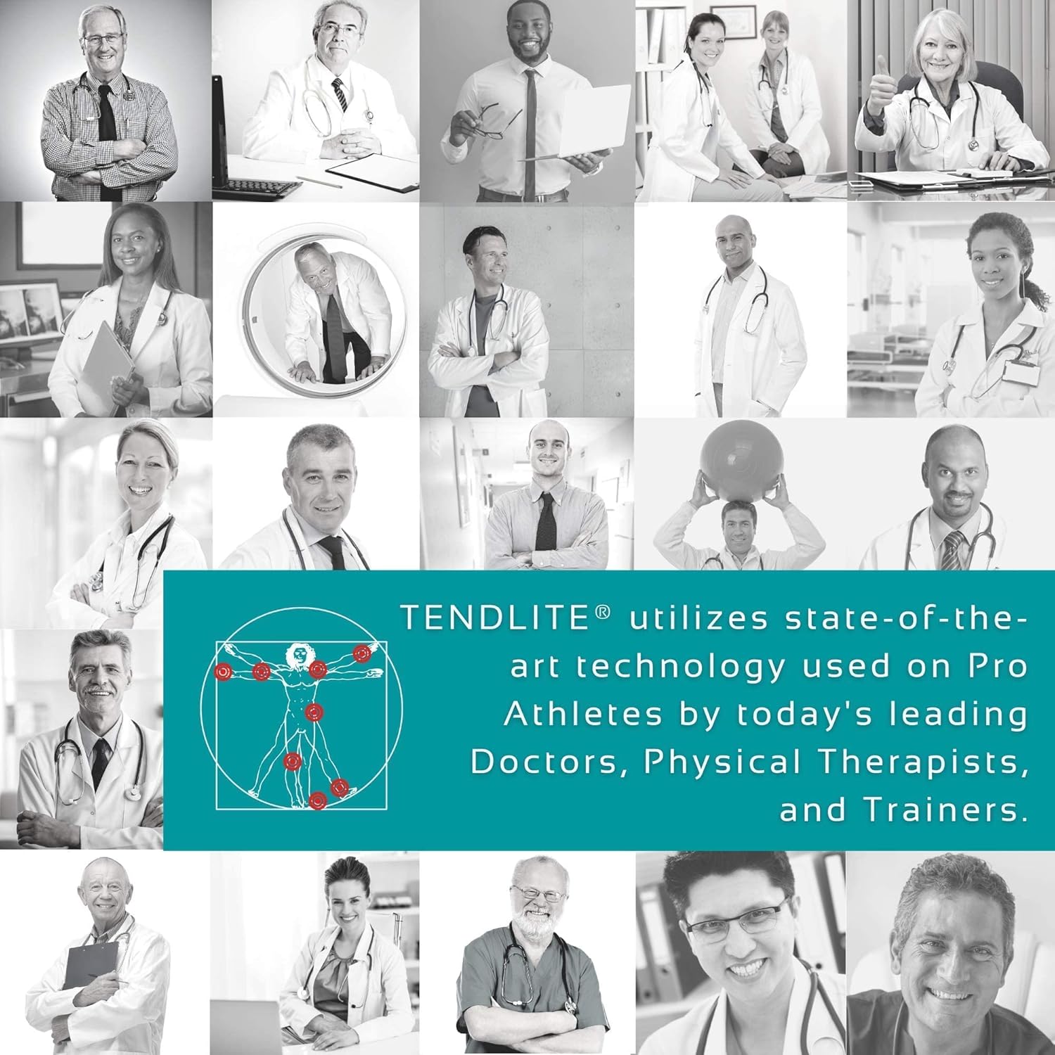 TENDLITE Red Light Therapy Device - LED Device Relief & Exercise Recovery