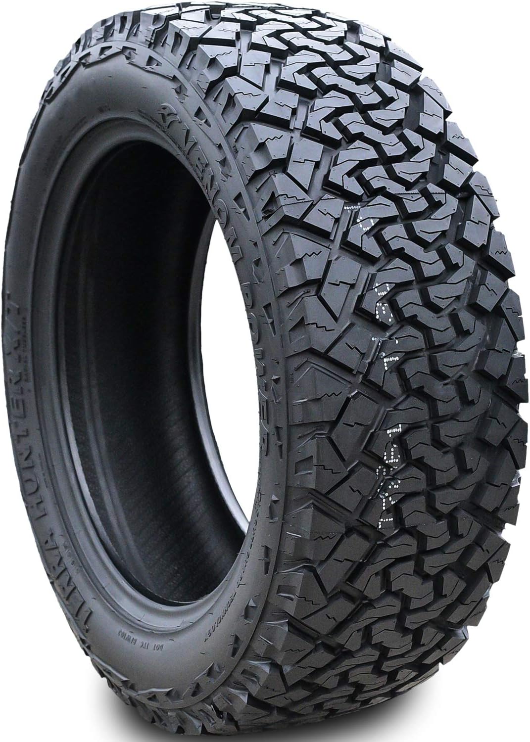 Venom Power Terra Hunter X/T All-Terrain Off-Road Light Truck Radial Tire-LT275/70R18 275/70/18 275/70-18 125/122R Load Range E LRE 10-Ply BSW Black Side Wall