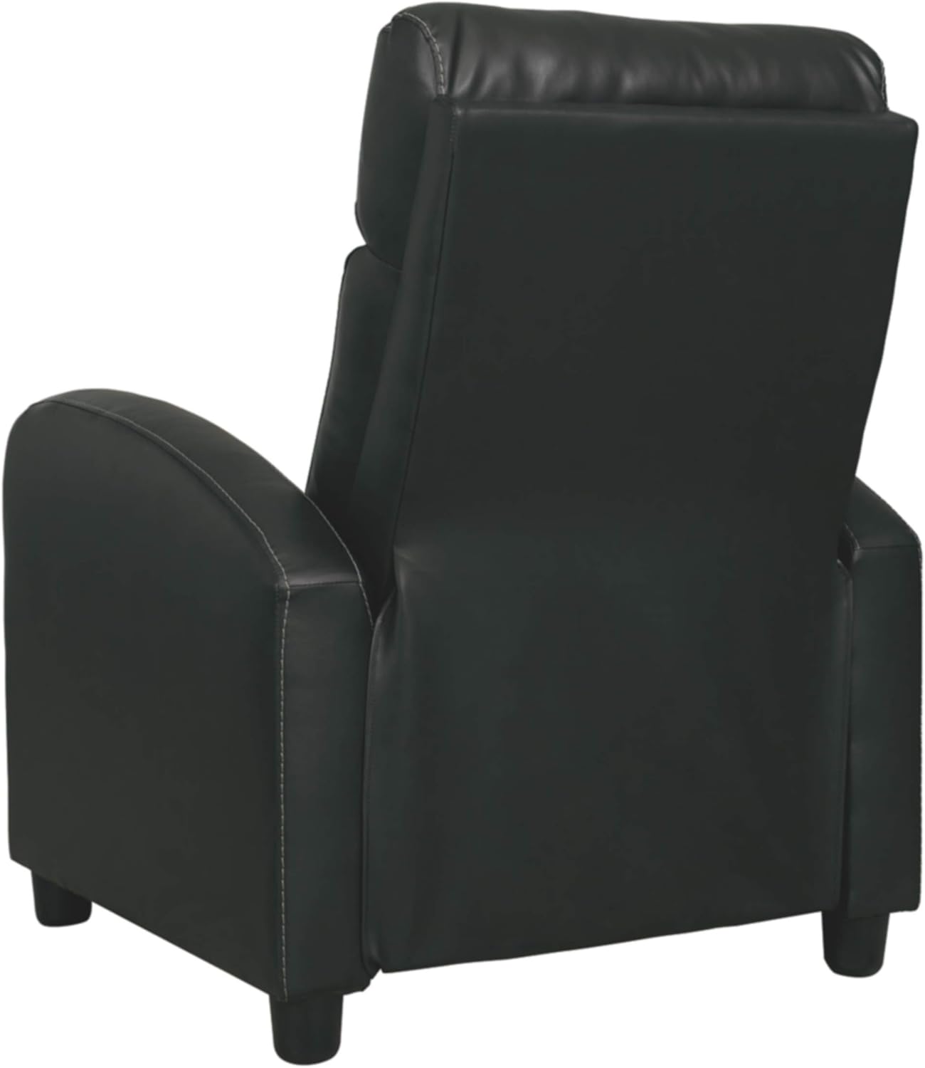 Signature Design by Ashley Declo Low Leg Recliner, Black
