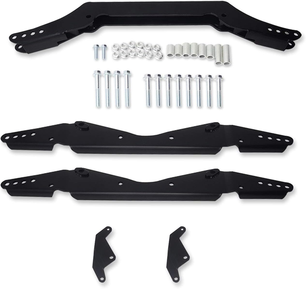 WSays UTV 2''-3'' Lift Kit Front Rear Suspension Full Lift Kit Asjustable Compatible with Polaris RZR S 800/4 800