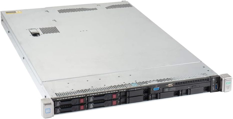 Enterprise Proliant DL360 G9 Server | 2X E5-2630 v4 = 20 Cores | 32GB RAM | Rails | 2X Trays (Renewed)