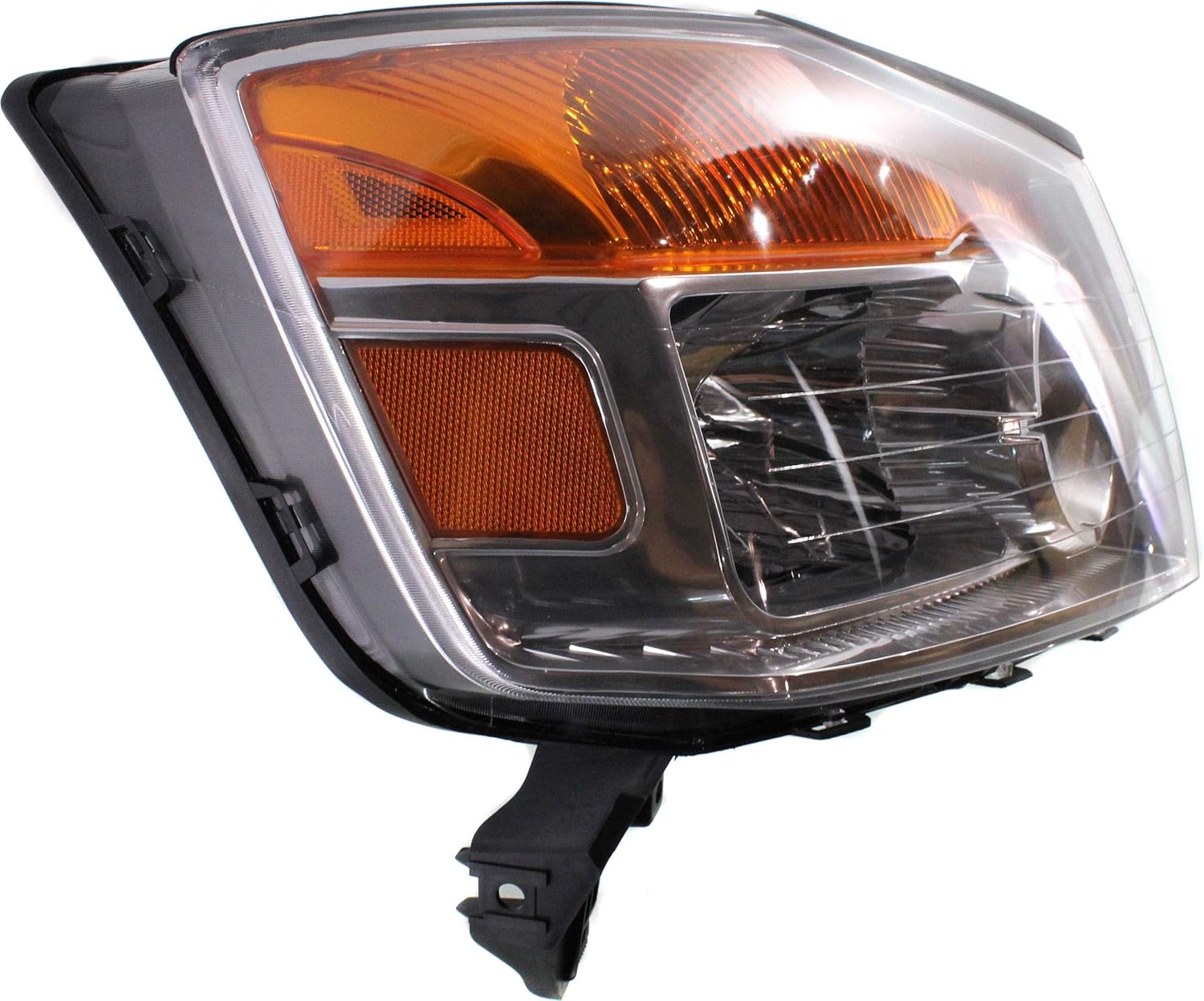 Evan-Fischer Headlight Assembly Compatible with 2008-2015 Nissan Armada Halogen Passenger Side