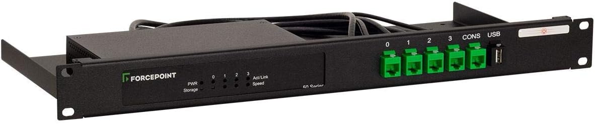 R RACKMOUNT·IT | RM-FP-T1 | Rack Mounting Kit for Forcepoint NGFW 50 Series