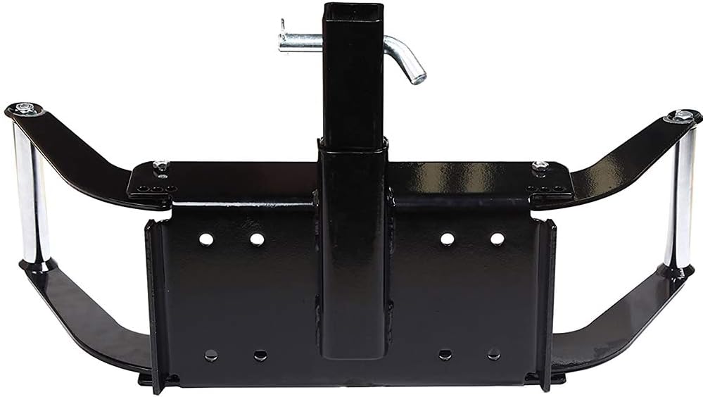 ZESUPER Winch Cradle Winch Mounting Plate, Hitch Mount Winch Plate,Winch Mount Recovery Winches for 8000 lb.-12000 lb.Winches