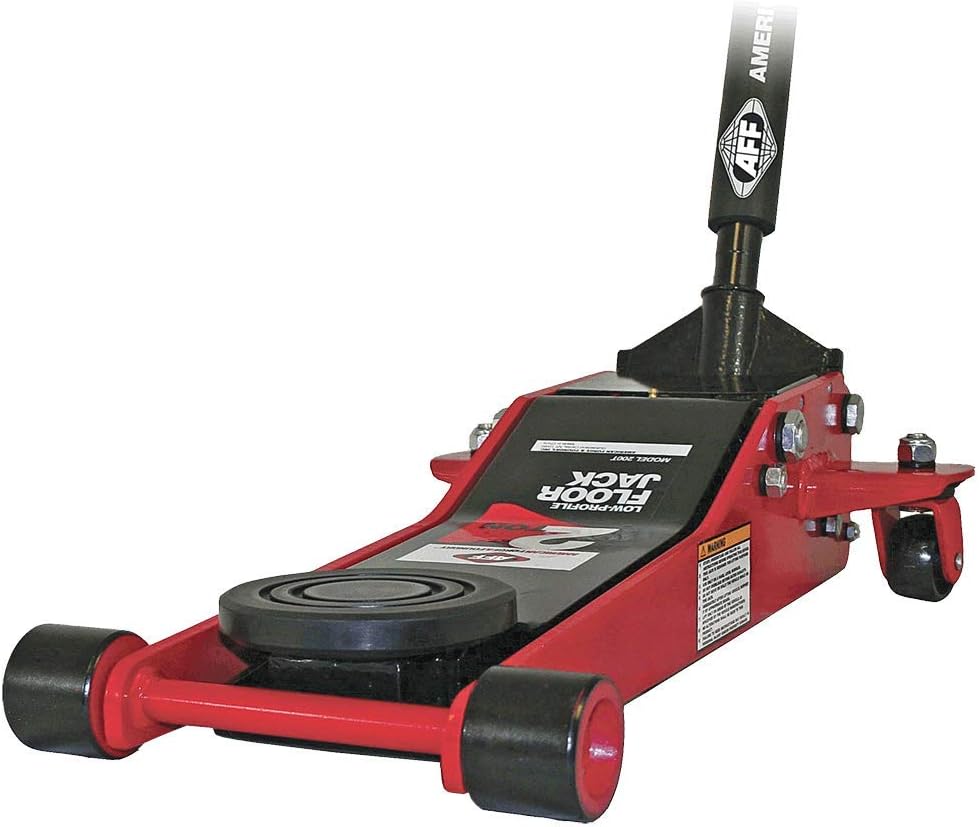 AFF 2 Ton Professional Heavy Duty Steel, Low Profile, Quick Lift Turner Service Floor Jack, 200T