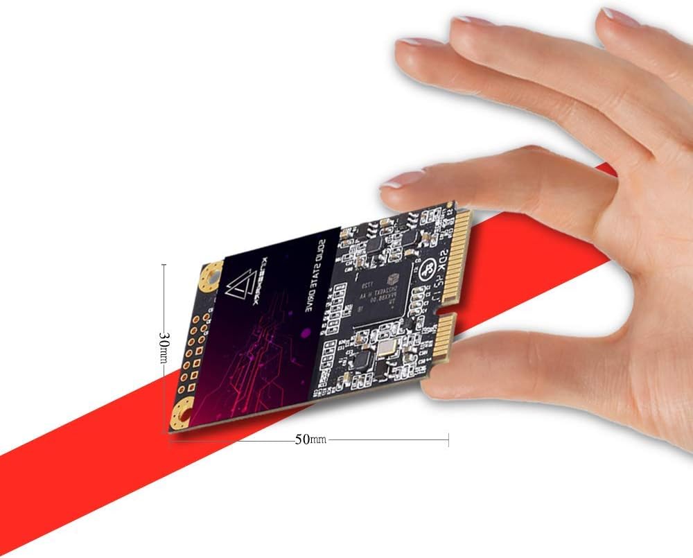 Kingshark SSD mSATA 1TB Internal Solid State Drive High Performance Hard Drive for Desktop Laptop SATA III 6Gb/s(1TB, MSATA)